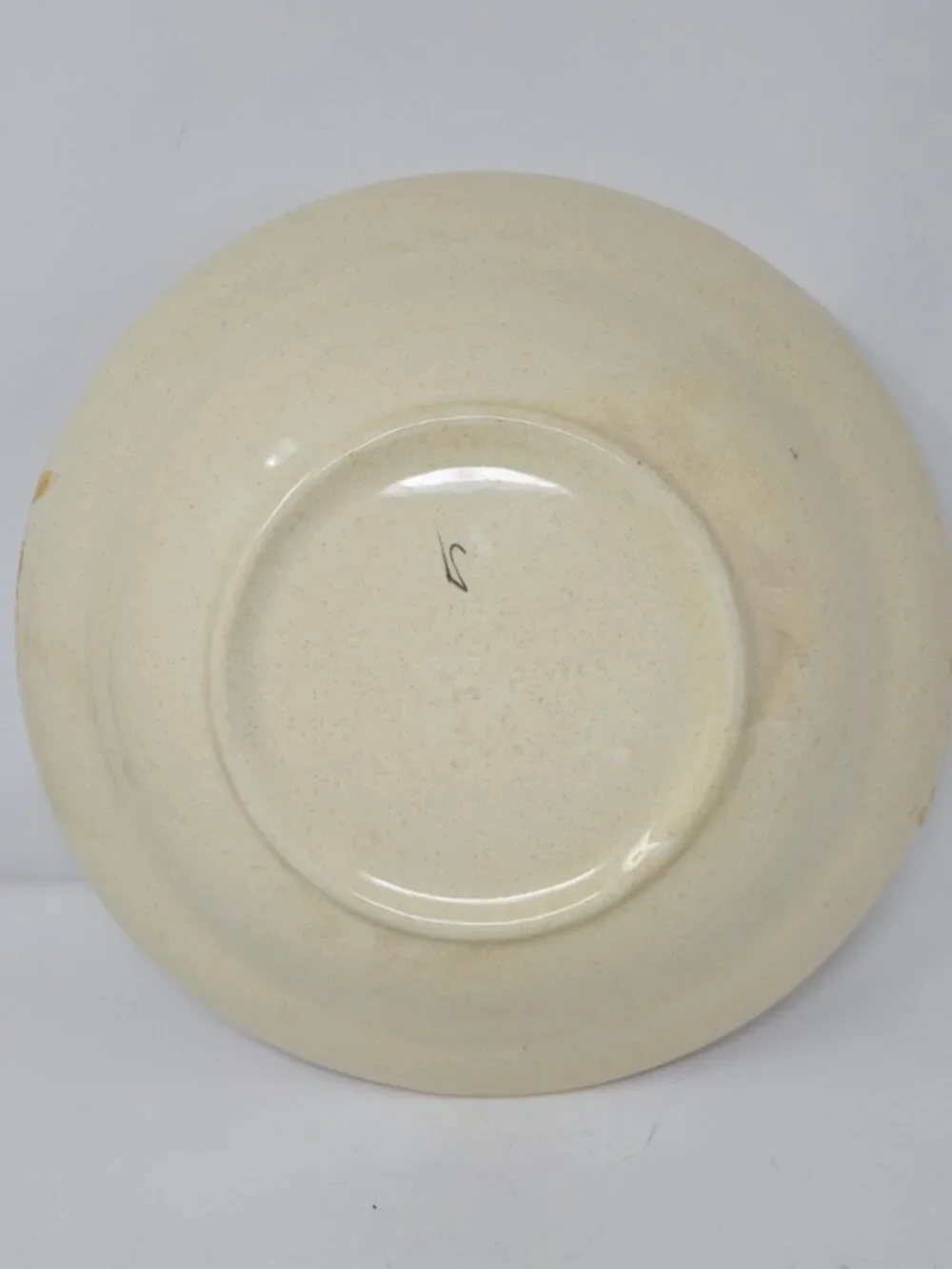 Vintage 1972 Spaghetti Bowl Family Style Los Angeles California Pottery #510 14